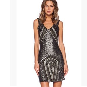 Sequin Dress: Sexy Prom Clubbing La Maison Paris M